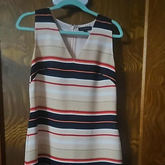 Banana Republic Striped Dress Women's size 6 - Picture 1 of 2